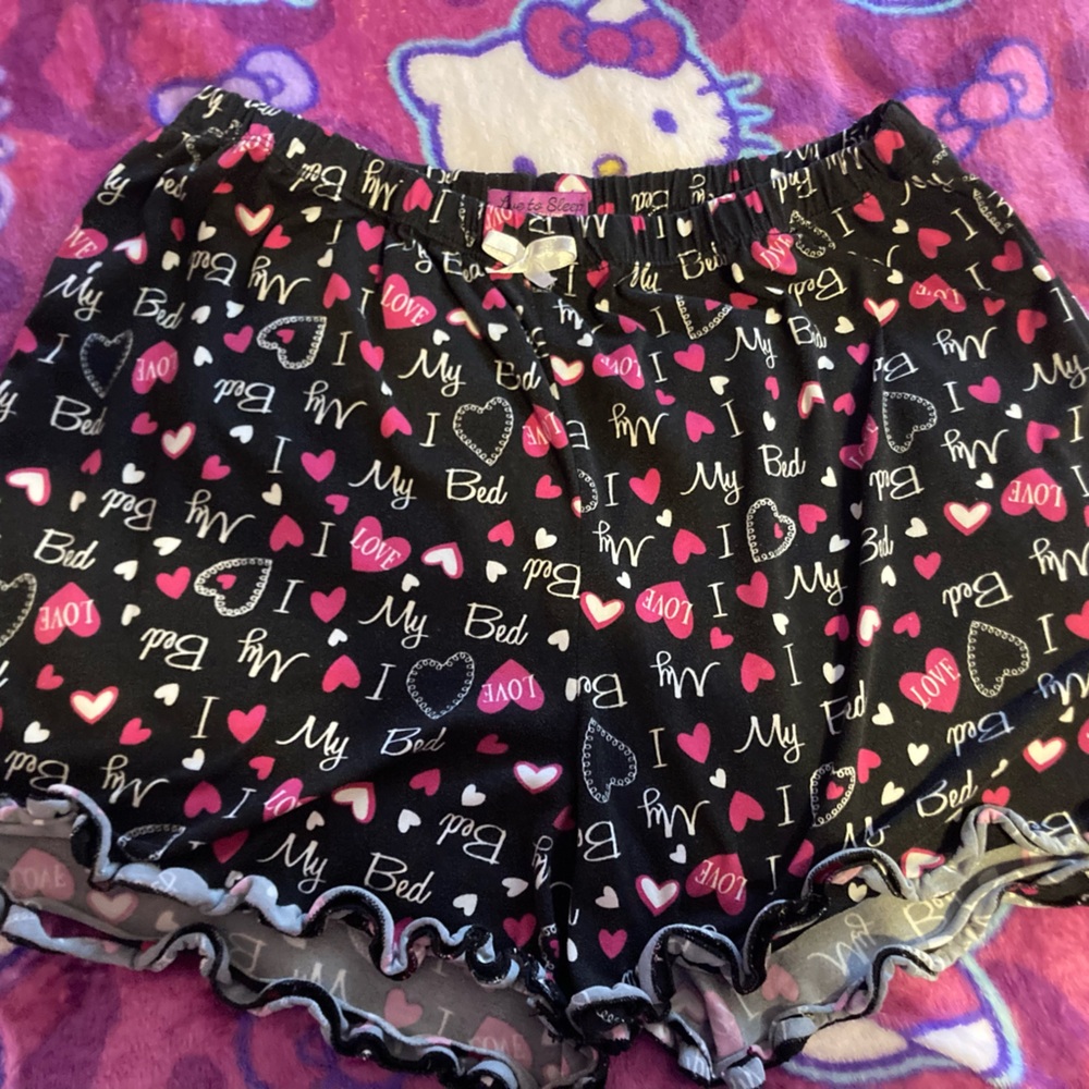 Y2K pj shorts